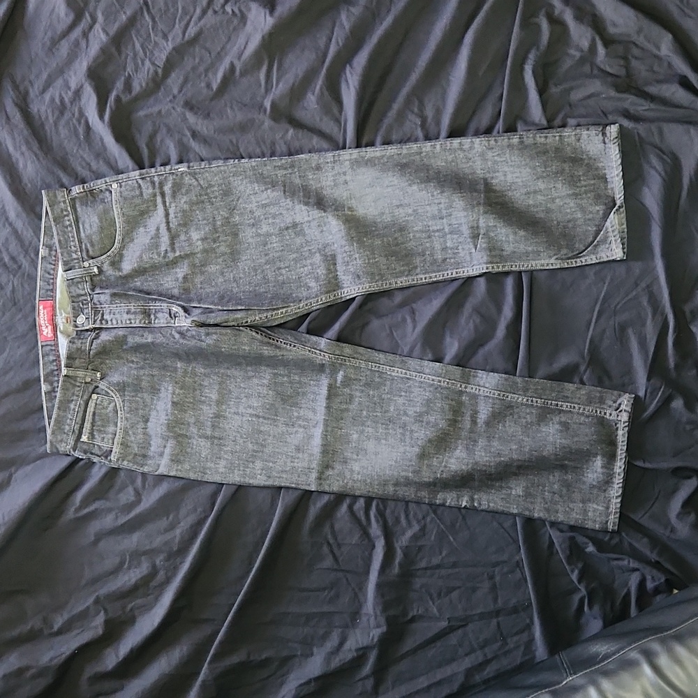 Arizona Black Original Straight Jean.  Size 38X30.